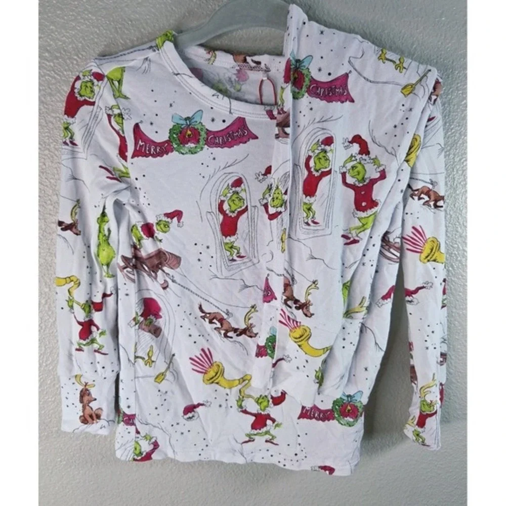 Posh Peanut Disney Christmas Pajama Bundle 2T Mickey + Grinch Bamboo‎ 2 Sets